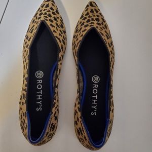 Rothy's Cheetah Print Points